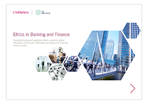 Ethics in Banking and Finance cover