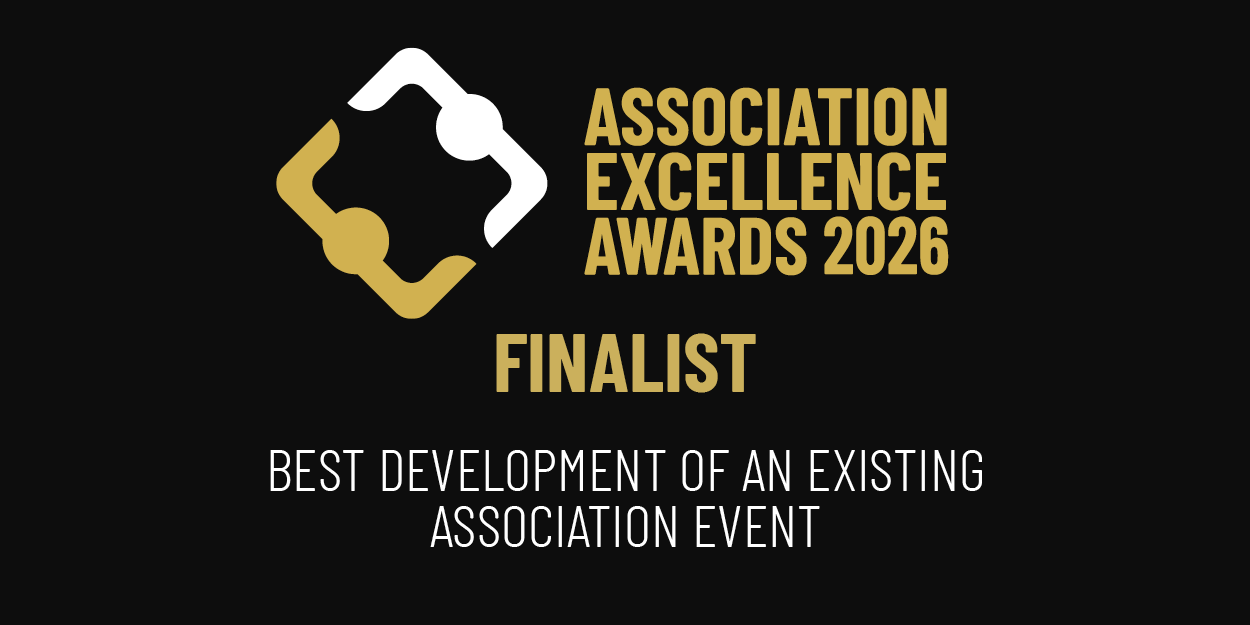 Best Development of an Existing Association Event by the Association Excellence Awards 2026 logo