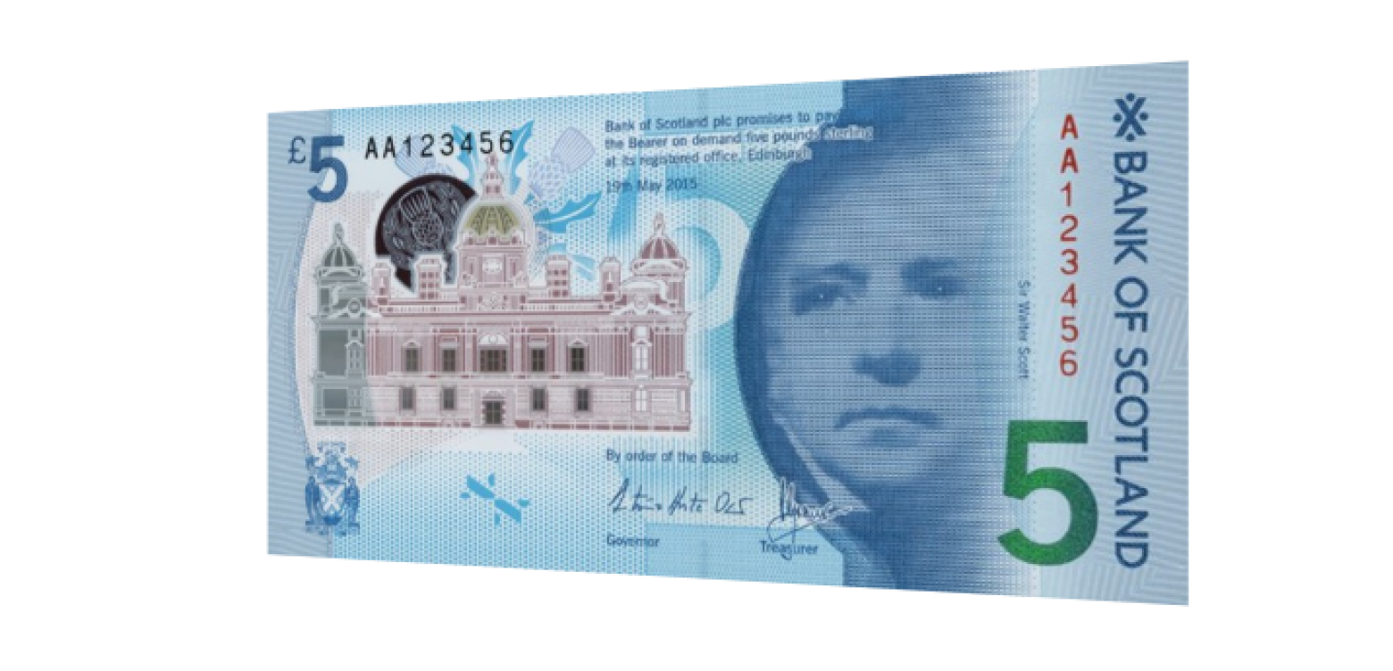 Bank note frame 6