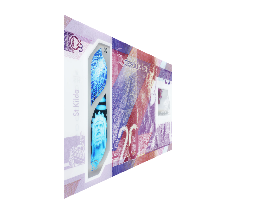 Bank note frame 14