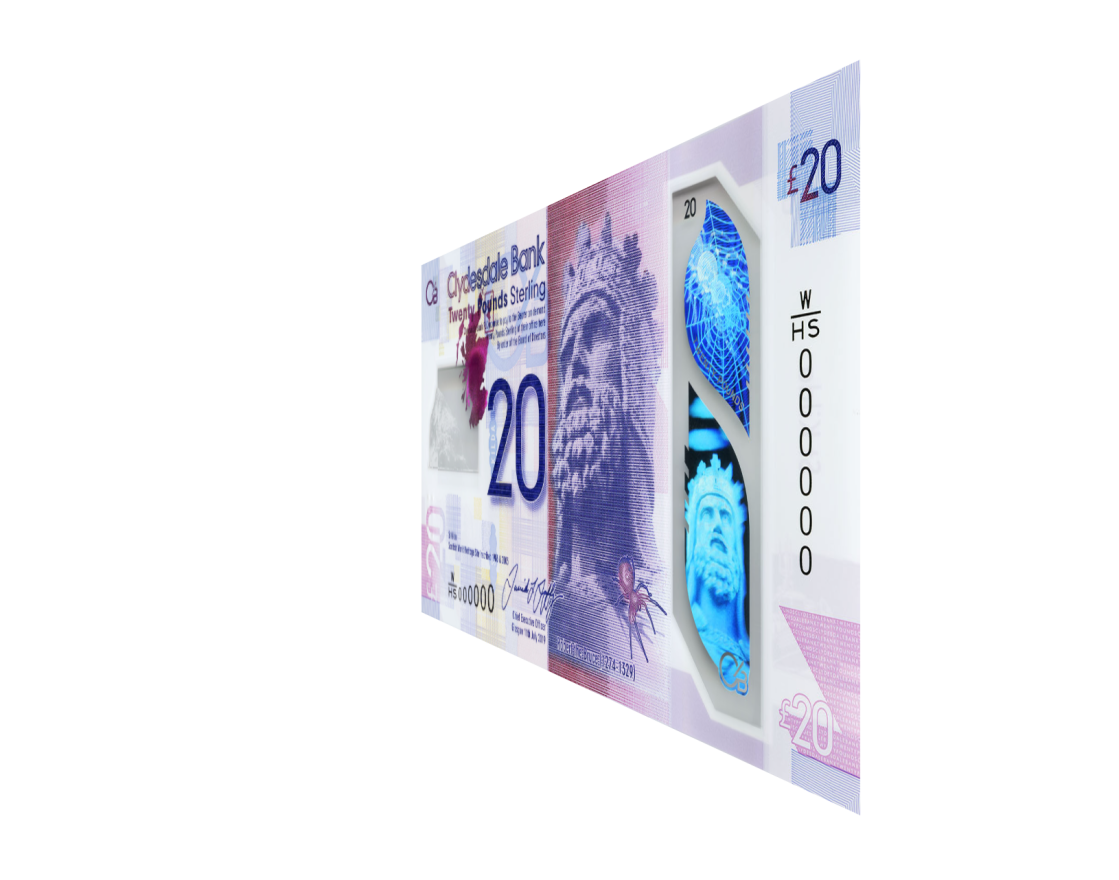 Bank note frame 9