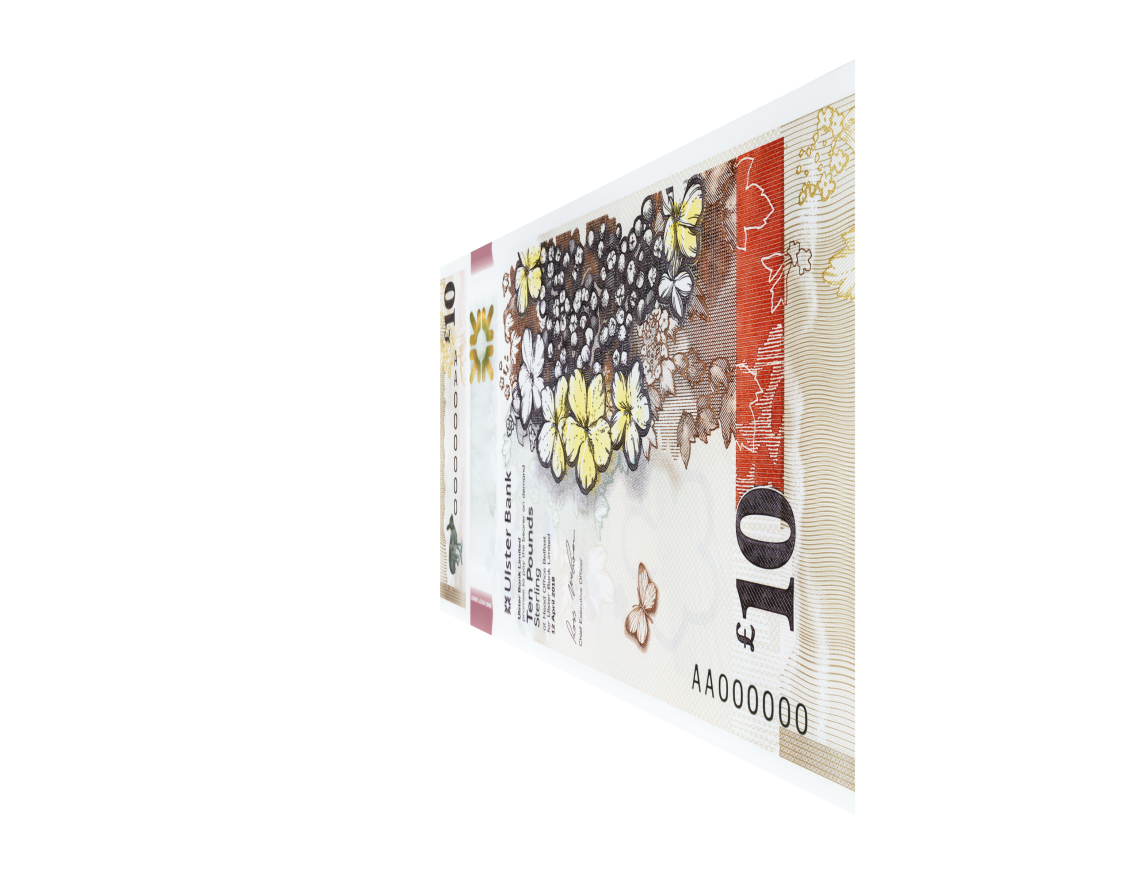 Bank note frame 10
